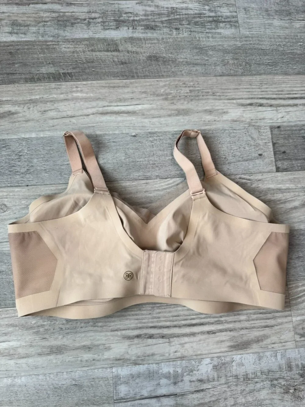Honey Love crossover beige bra wireless size 1X N9 - Picture 5 of 5